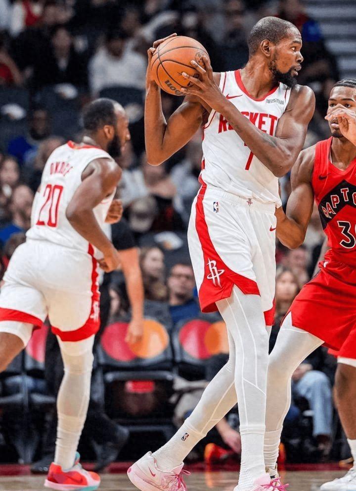 火箭横扫猛龙，杜兰特扛起全队